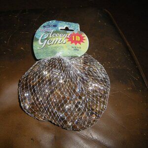 Glass Gems Dome Vase Filler Decorative Beads Marble Pebbles Stones Craft Decor